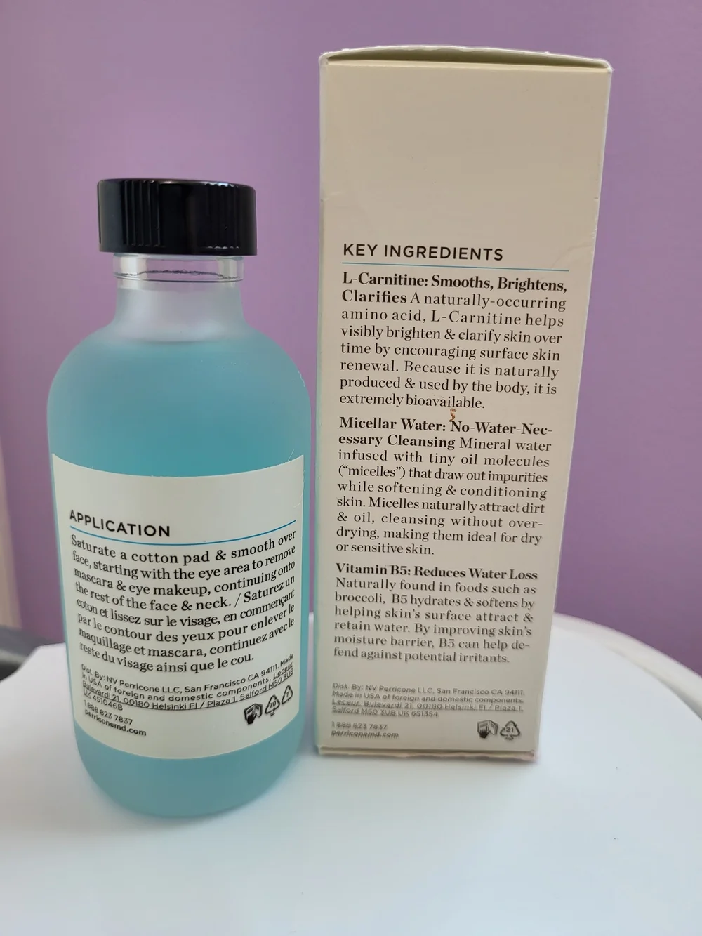 Perricone MD No:Rinse Micellar Cleansing Treatment - Blue